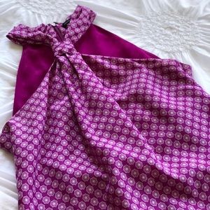 *Like New* Silk BANANA REPUBLIC Halter Top